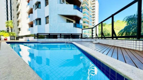 Apartamento Frente Mar na Praia das Astúrias - Lazer Total - 6 Pessoas